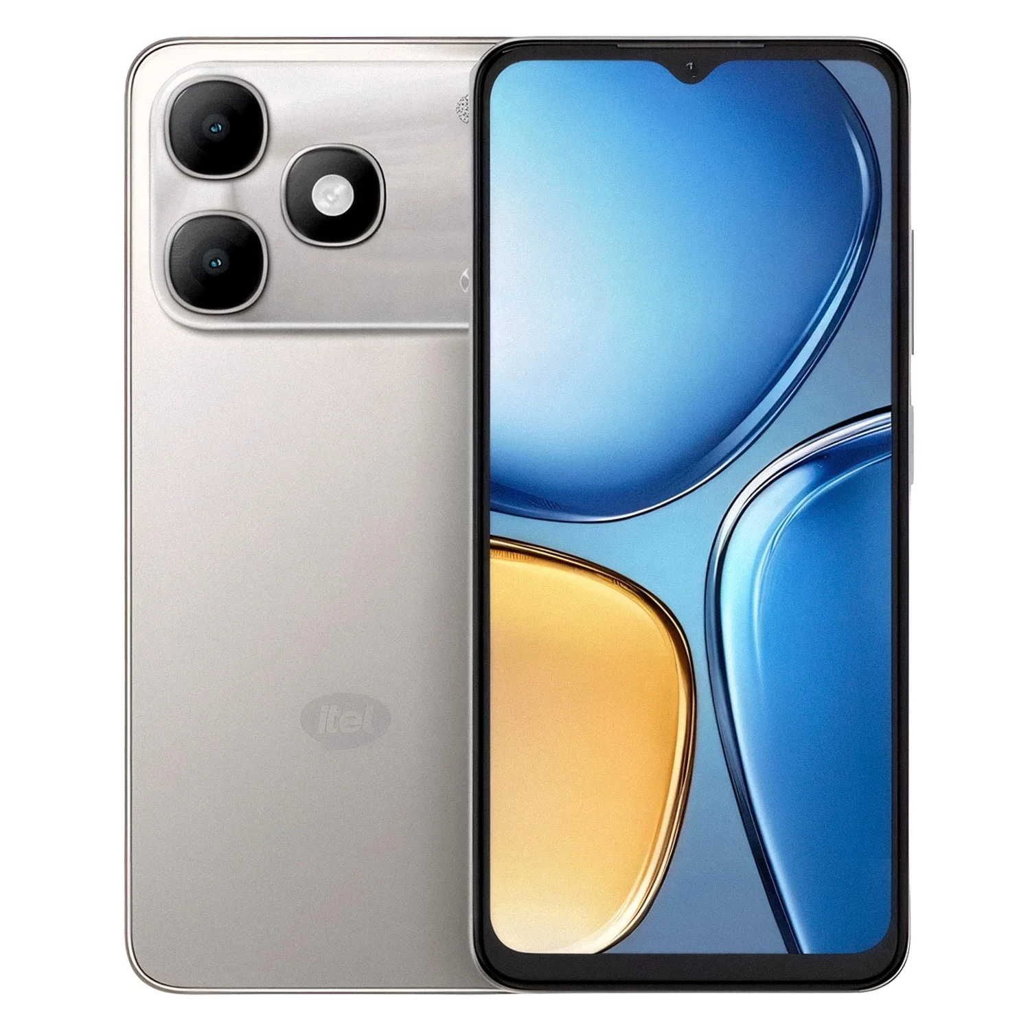 Smartphone Itel A90 A6610L 128GB 4GB RAM Dual SIM Tela 6.6" - Cinza (Anatel)