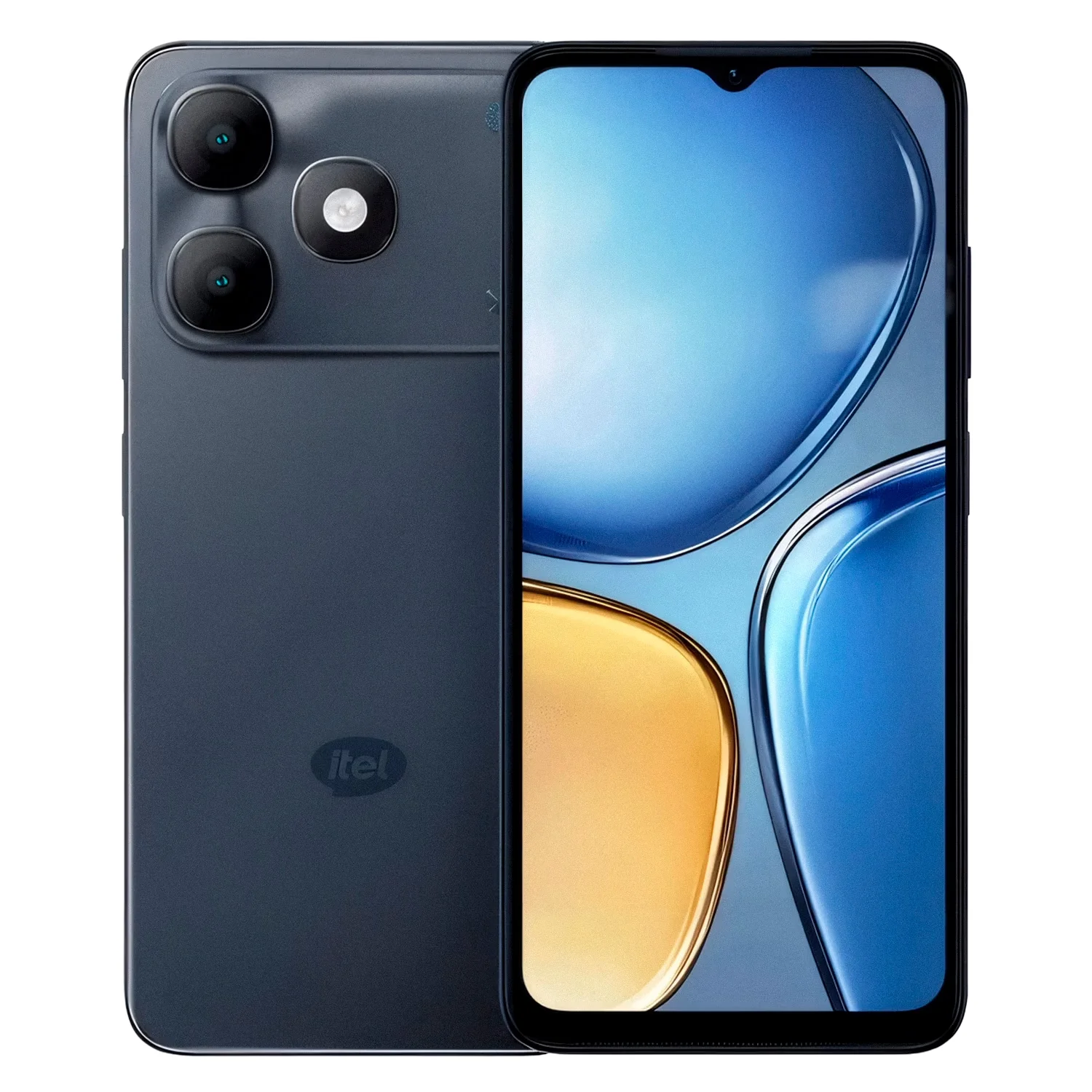 Smartphone Itel A90 A6610L 128GB 4GB RAM Dual SIM Tela 6.6" - Preto (Anatel)