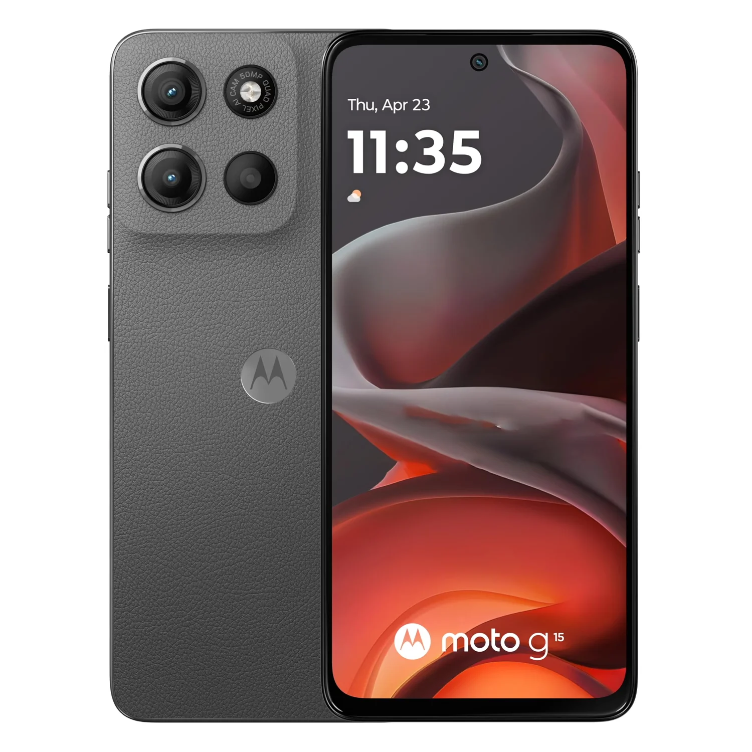 Smartphone Motorola Moto G15 XT2521-5 256GB 8GB RAM Dual SIM Tela  6.7" - Cinza Grafite (Caixa Slim)