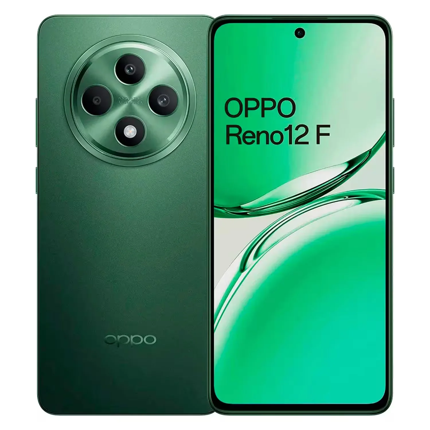 Smartphone Oppo Reno 12F 5G 256GB 12GB RAM Dual SIM Tela 6.7" - Verde (Caixa Danificada)