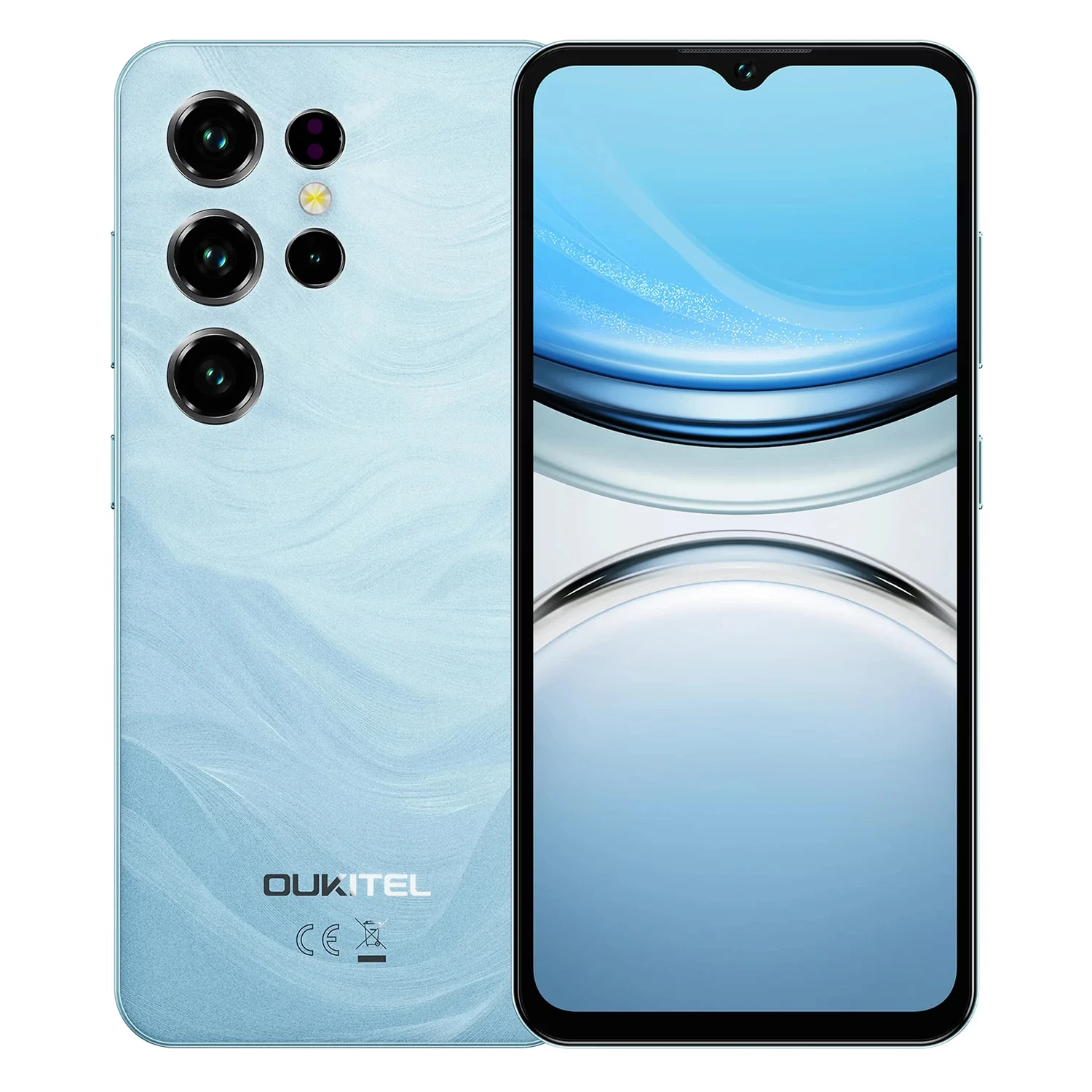 Smartphone Oukitel C2 64GB 4GB RAM Dual SIM Tela 6.52" - Azul