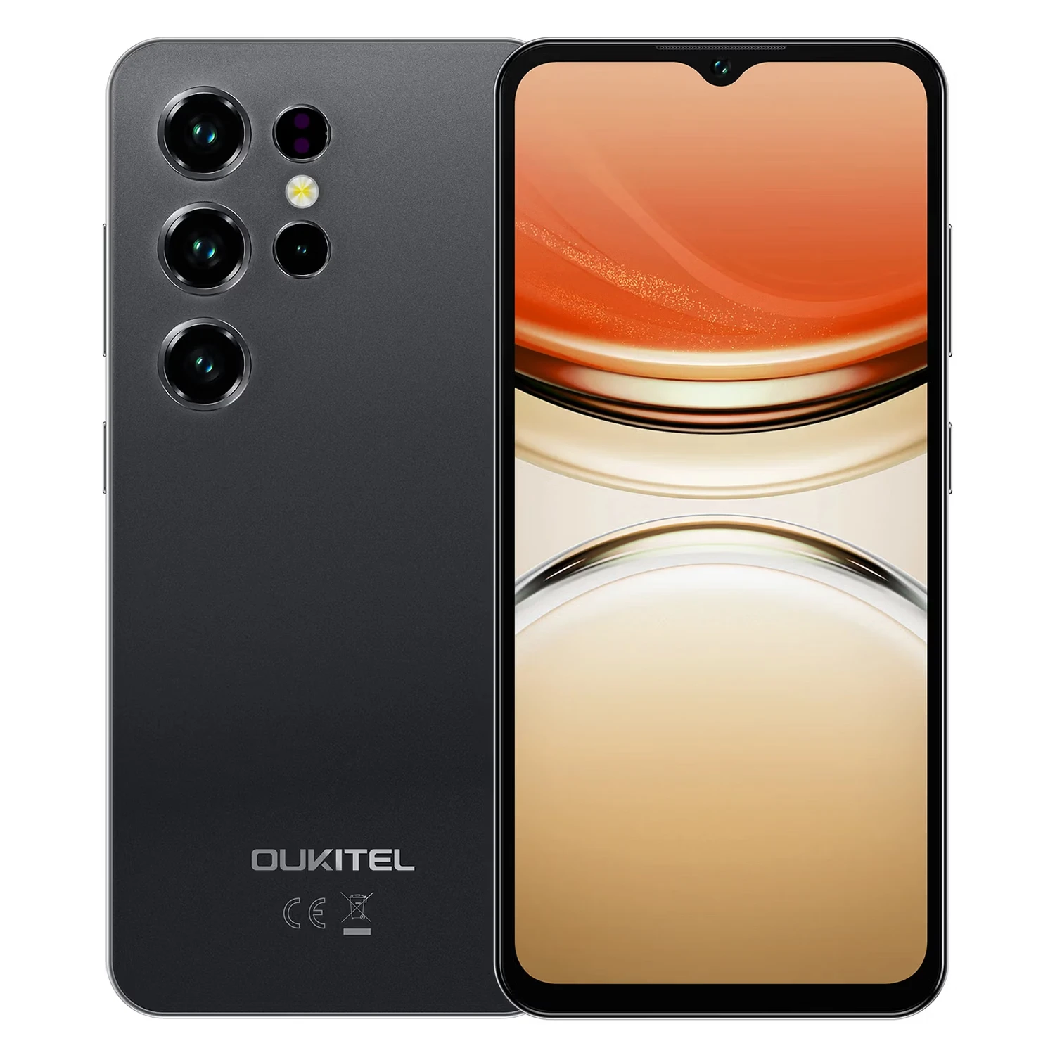 Smartphone Oukitel C2 64GB 4GB RAM Dual SIM Tela 6.52" - Preto
