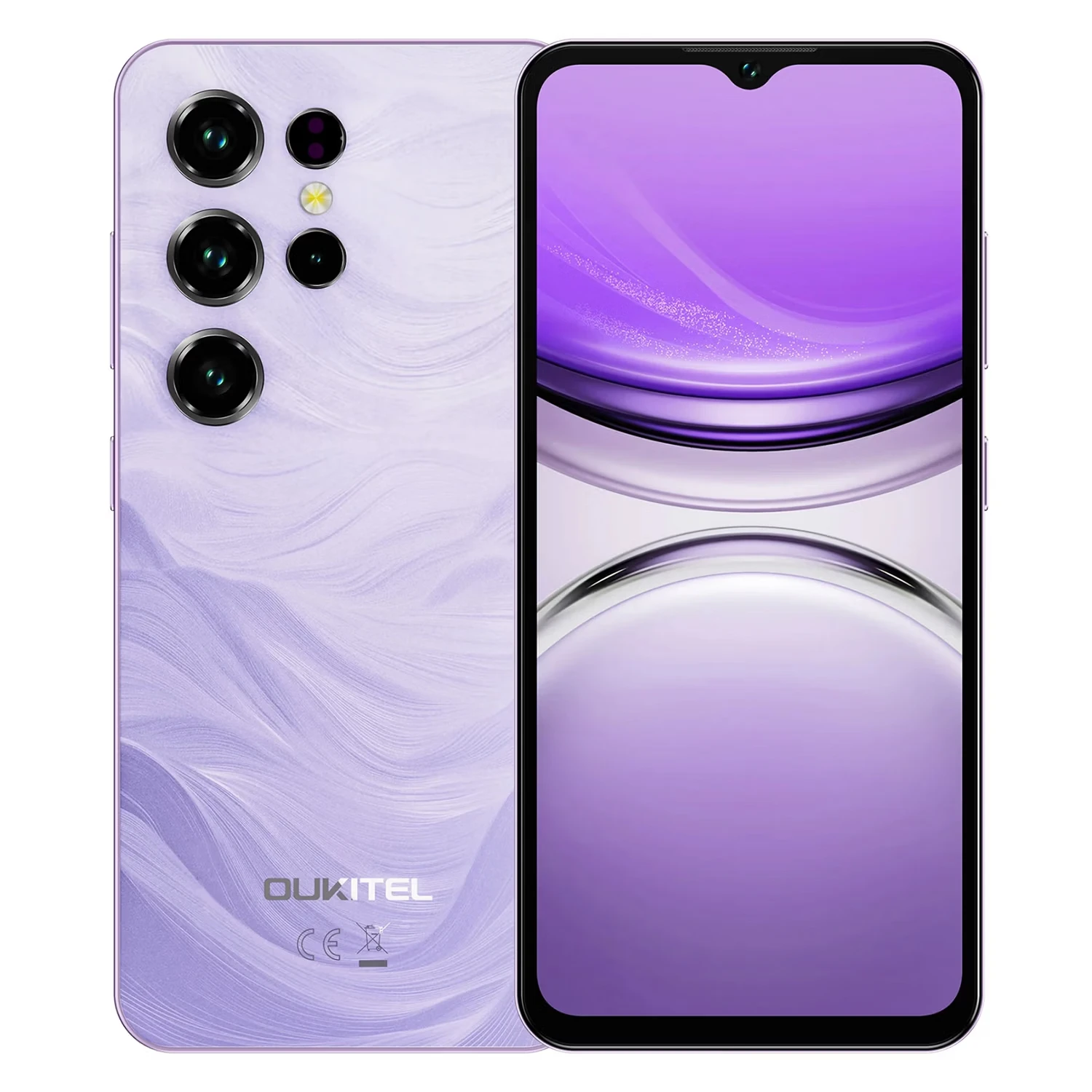 Smartphone Oukitel C2 64GB 4GB RAM Dual SIM Tela 6.52" - Roxo