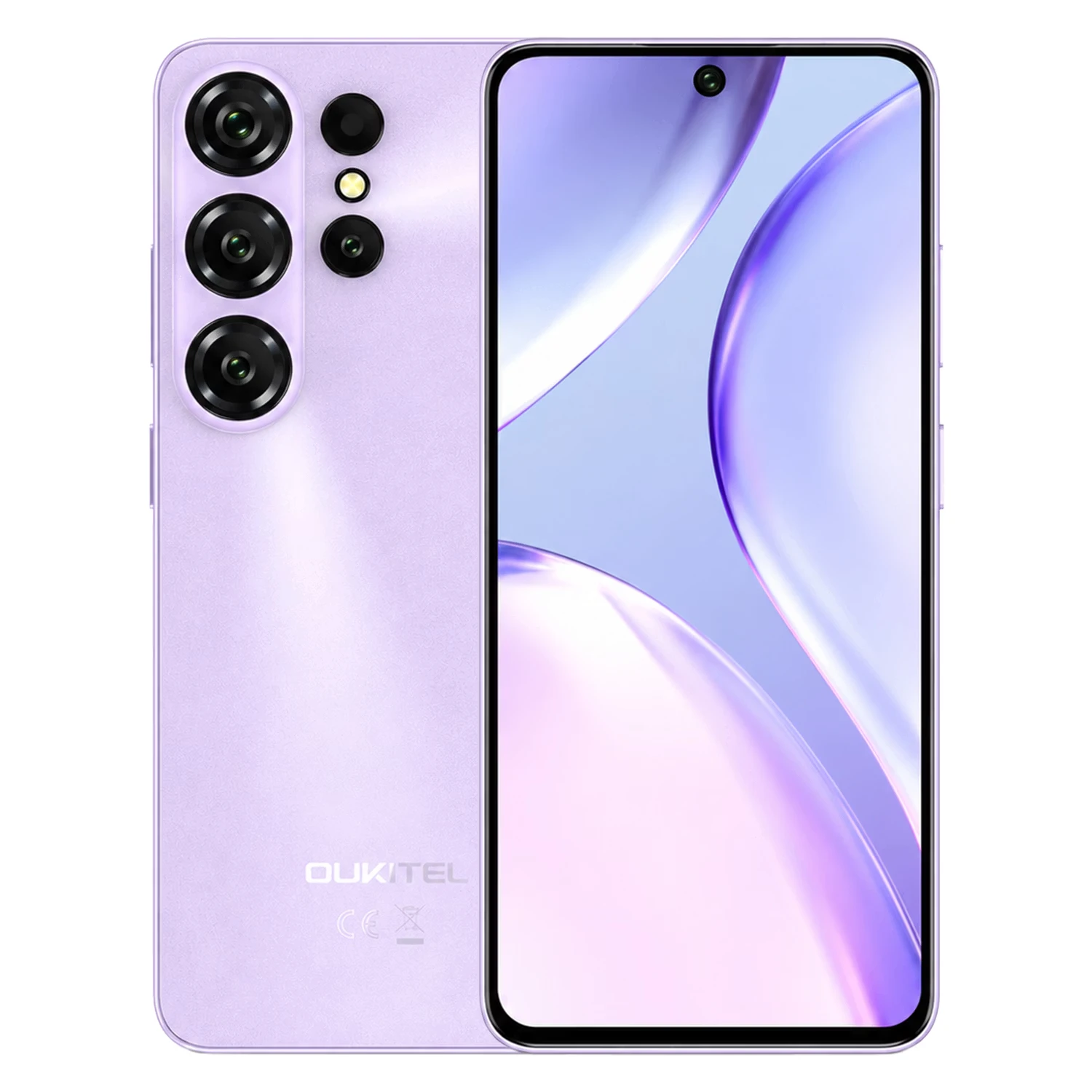 Smartphone Oukitel C26 128GB 4GB RAM Dual SIM Tela 6.63" - Roxo