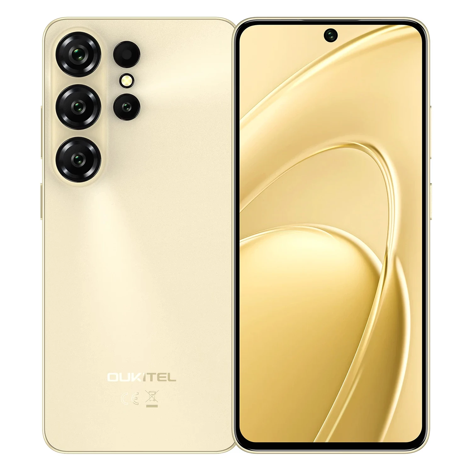 Smartphone Oukitel C26 128GB 6GB RAM Dual SIM Tela 6.63" - Dourado