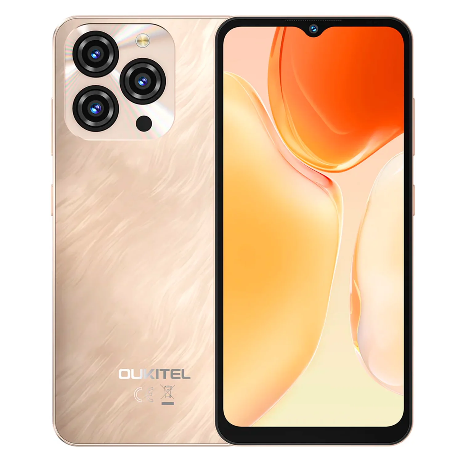 Smartphone Oukitel C3 128GB 4GB RAM Dual SIM Tela 6.52" - Dourado