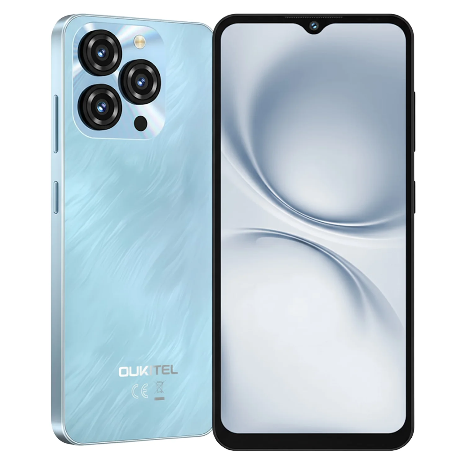 Smartphone Oukitel C3 256GB 4GB RAM Dual SIM Tela 6.52" - Azul (1 Ano de Garantia)