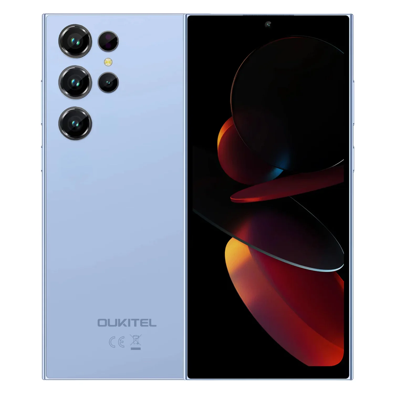 Smartphone Oukitel C61 128GB 4GB RAM Dual SIM Tela 6.88" - Azul (1 Ano de Garantia)
