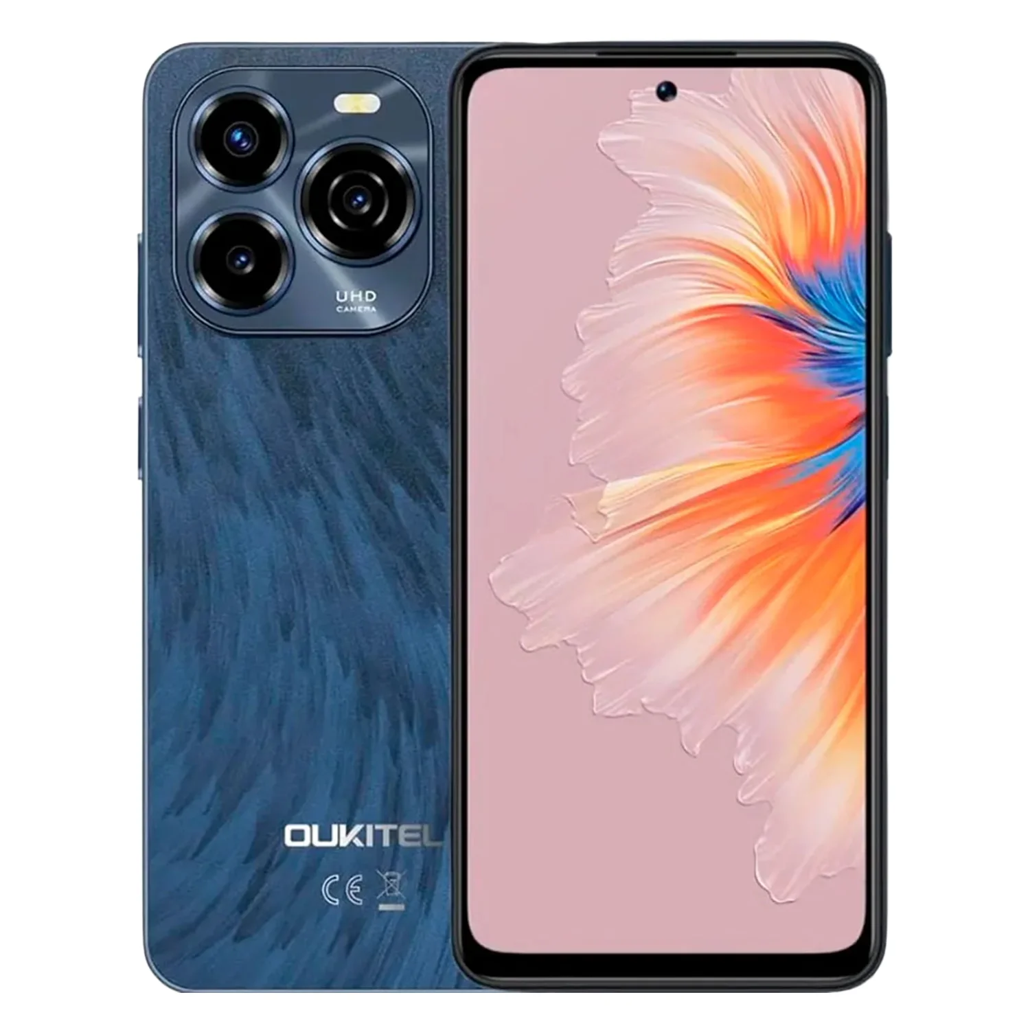 Smartphone Oukitel C65 128GB 4GB RAM Dual SIM Tela 6.7" - Azul