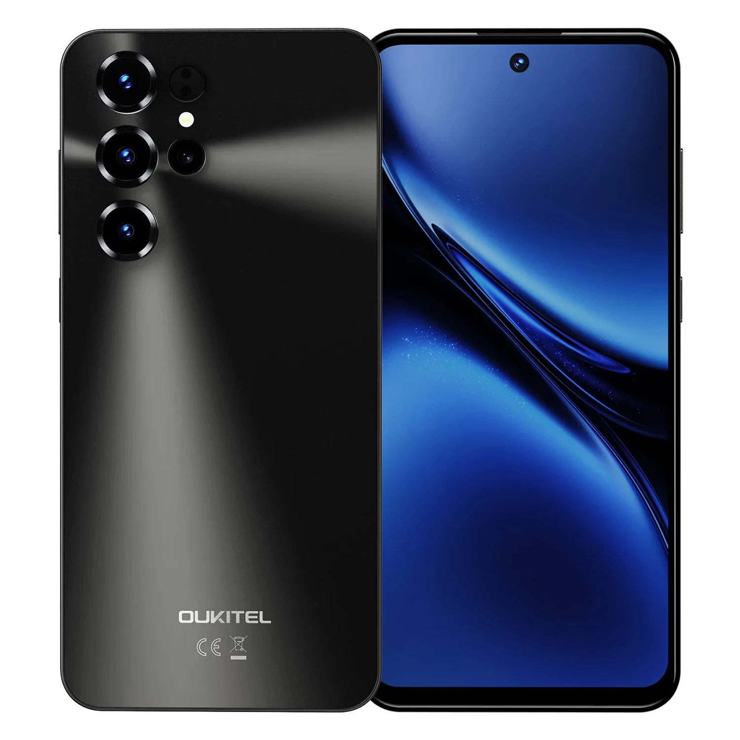 Smartphone Oukitel C68 512GB 8GB RAM Dual SIM NFC Tela 7.2" - Cinza