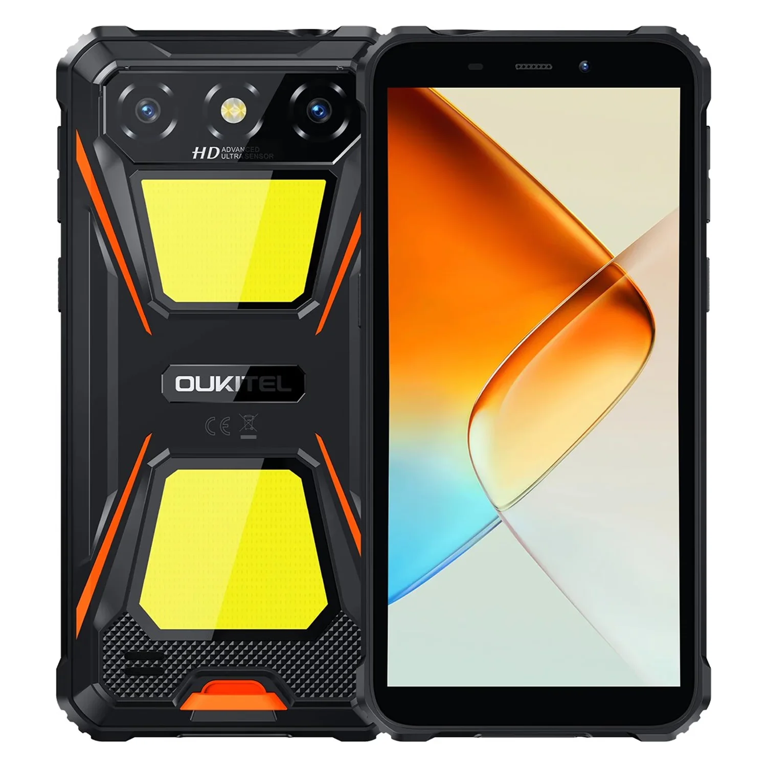 Smartphone Oukitel G5 128GB 4GB RAM Dual SIM Tela 6.0" - Laranja