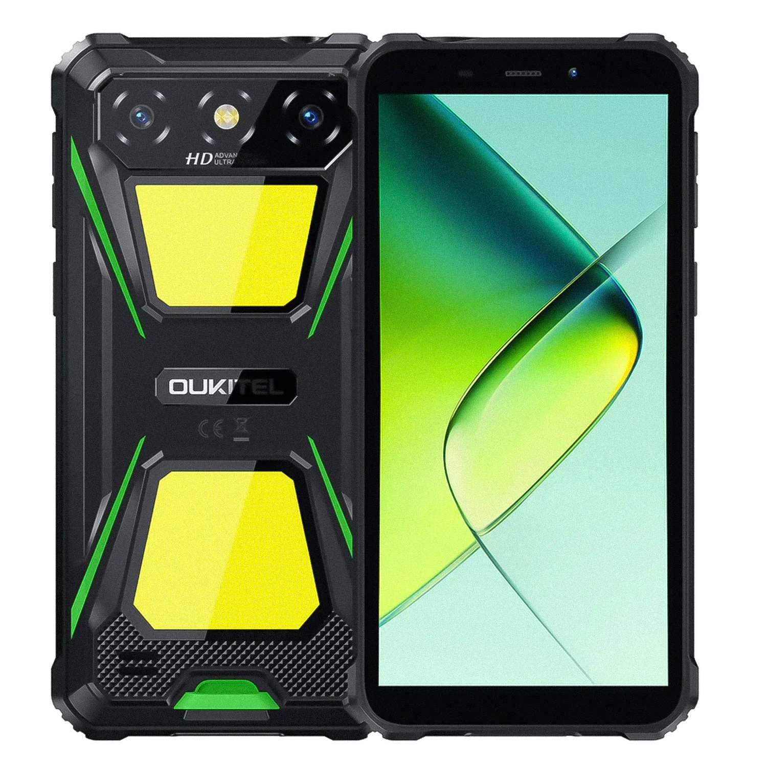 Smartphone Oukitel G5 64GB 4GB RAM Dual SIM Tela 6" - Verde (1 Ano de Garantia)