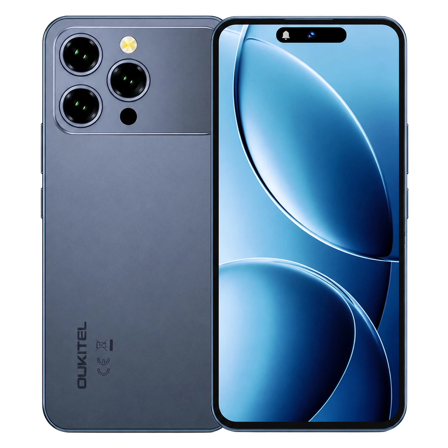 Smartphone Oukitel P1 Pro 512GB 8GB RAM Dual SIM Tela 6.7" - Azul