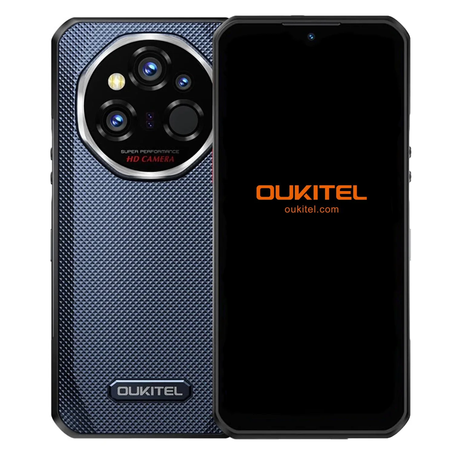 Smartphone Oukitel WP55 Ultra 5G 512GB 16GB RAM Dual SIM NFC Tela 6.6" - Cinza