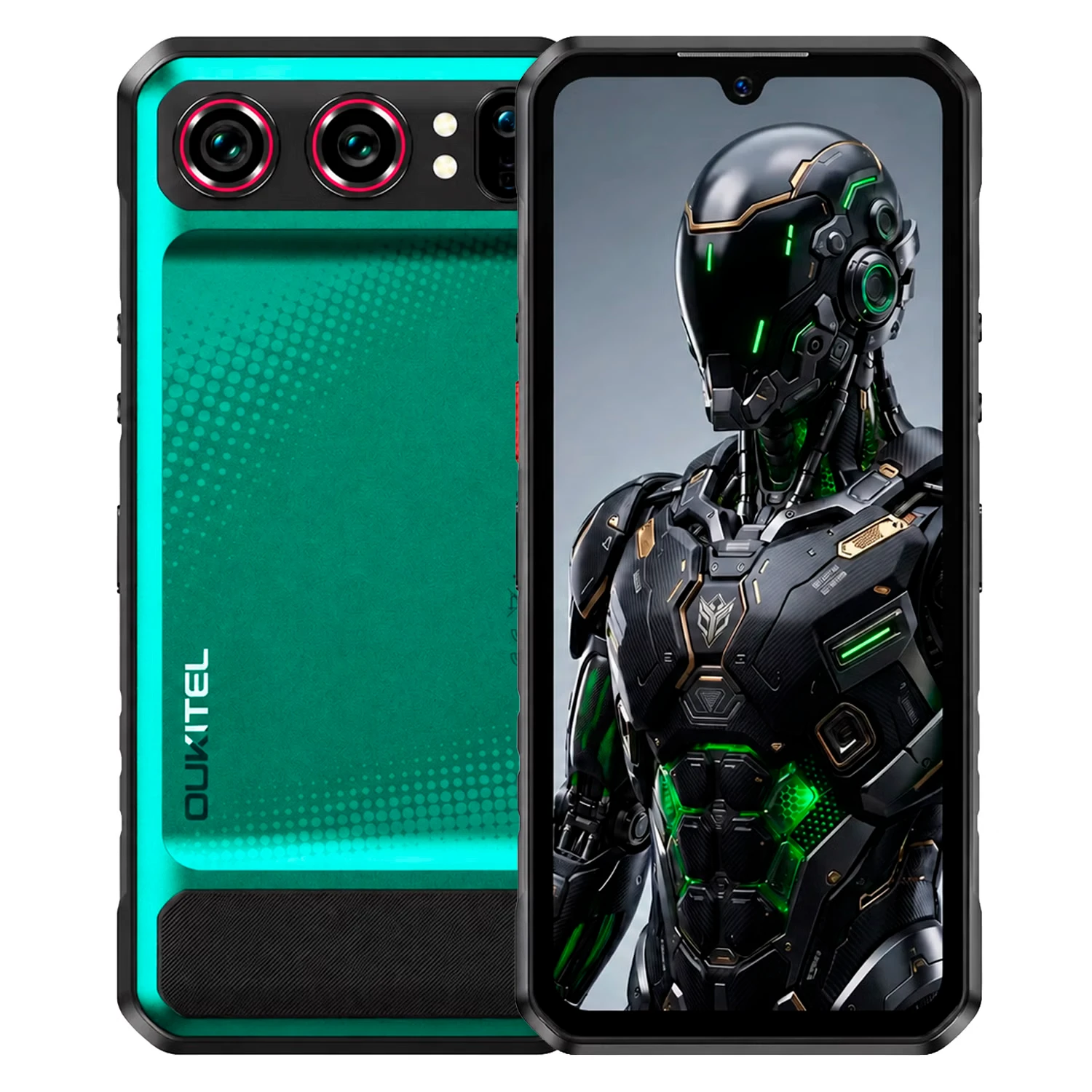 Smartphone Oukitel WP68 Air 512GB 12GB RAM Dual SIM Tela 6.88" - Verde