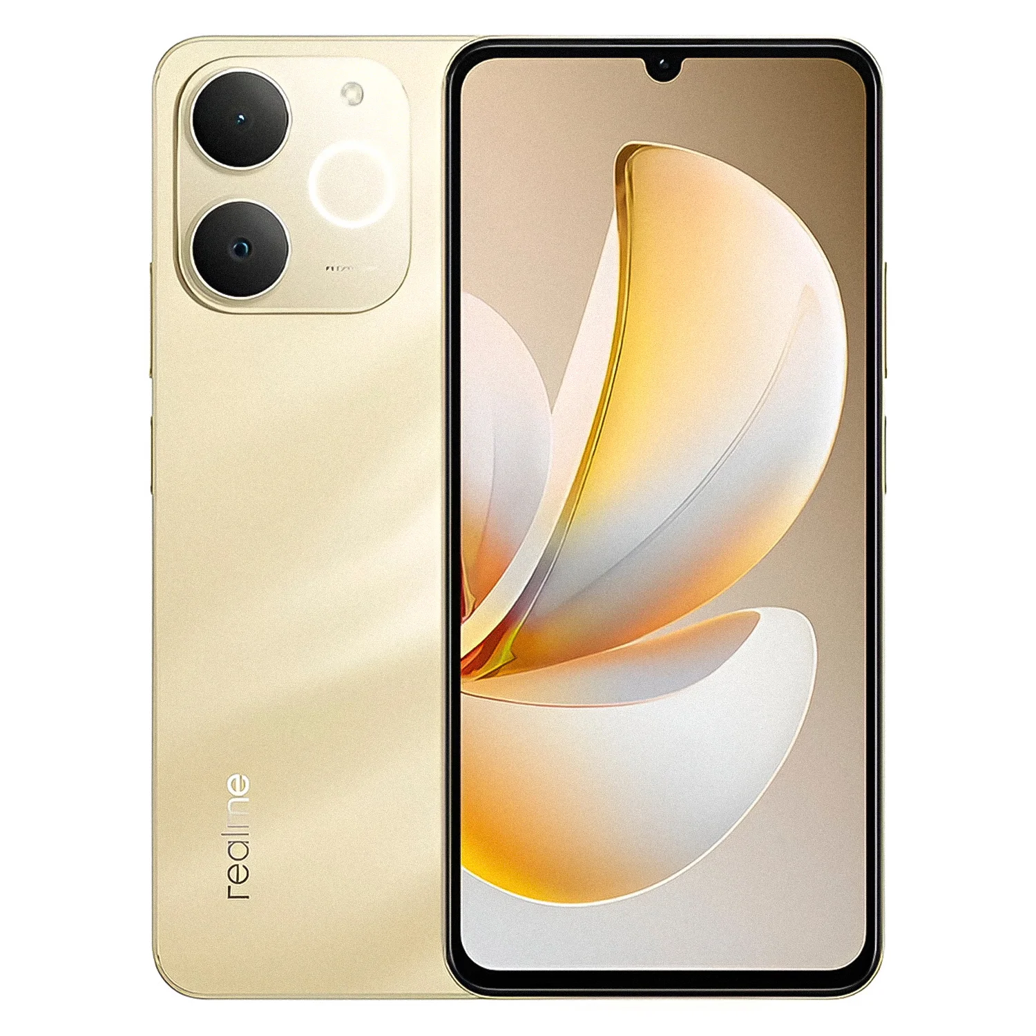 Smartphone Realme Note 70 RMX5313 256GB 8GB RAM Dual SIM Tela 6.94" - Dourado (Anatel)