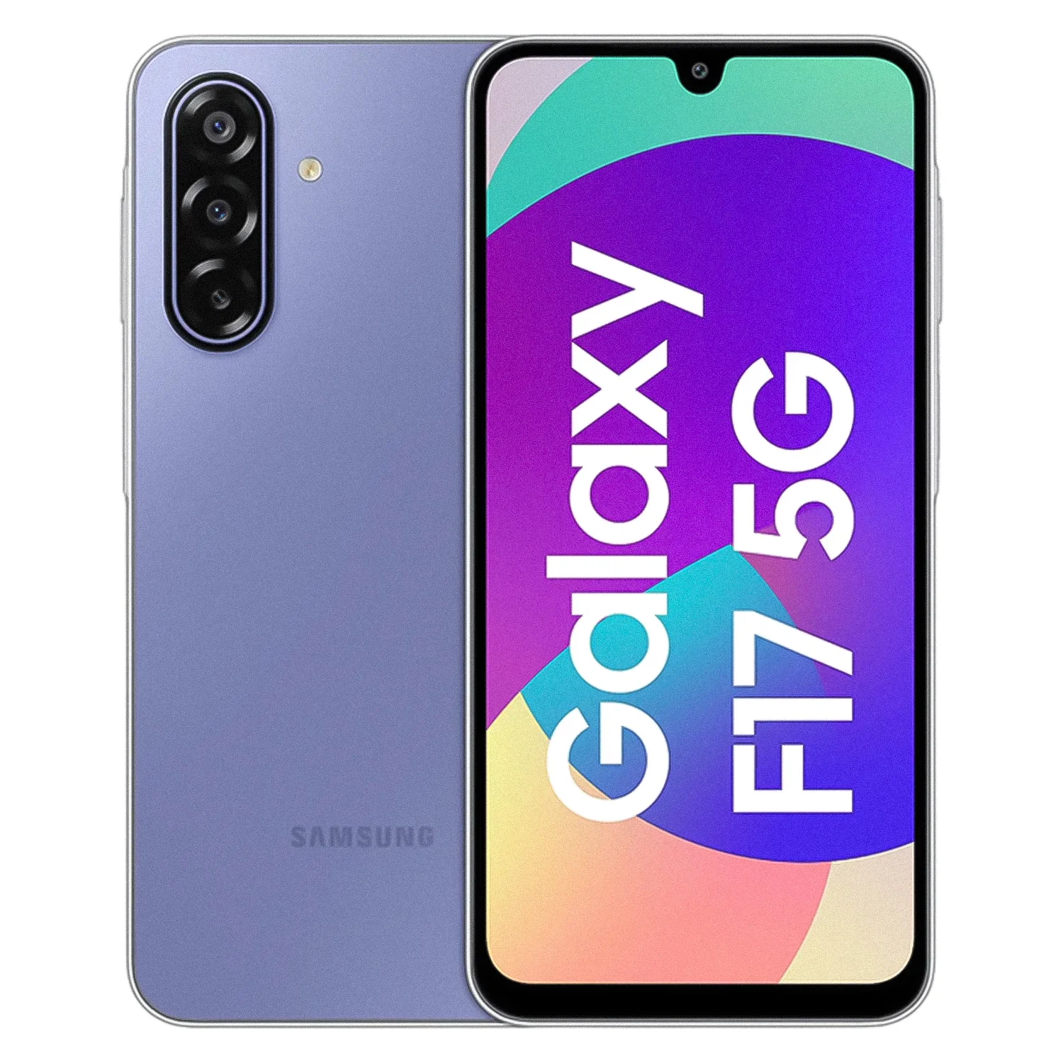 Smartphone Samsung Galaxy F17 5G SM-E176B 128GB 4GB RAM Dual SIM Tela 6.7" - Violeta (Caixa Slim)