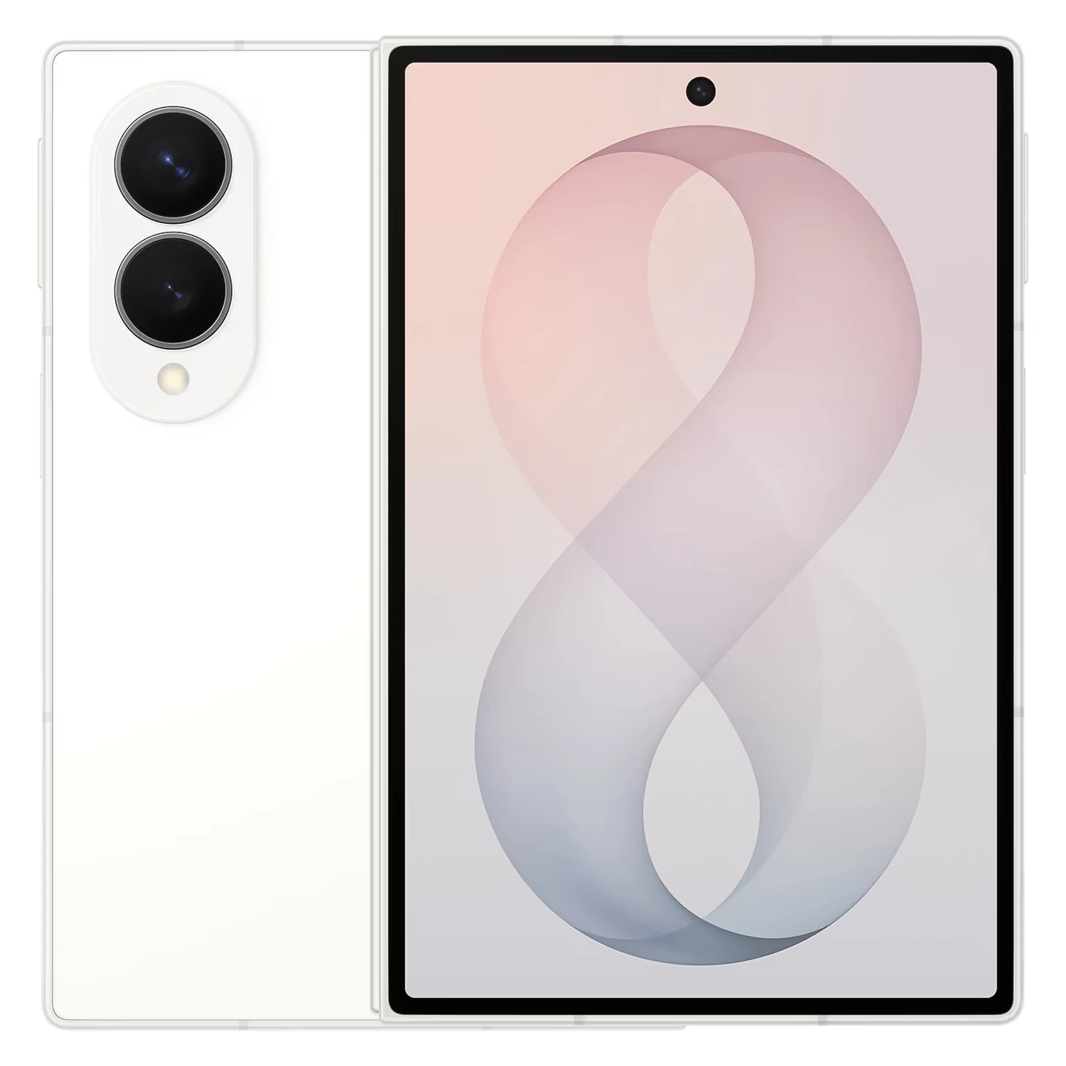 Smartphone Samsung Galaxy Z Fold8 5G SM-F971B 512GB 12GB RAM Dual SIM Tela 7.6" - Creme