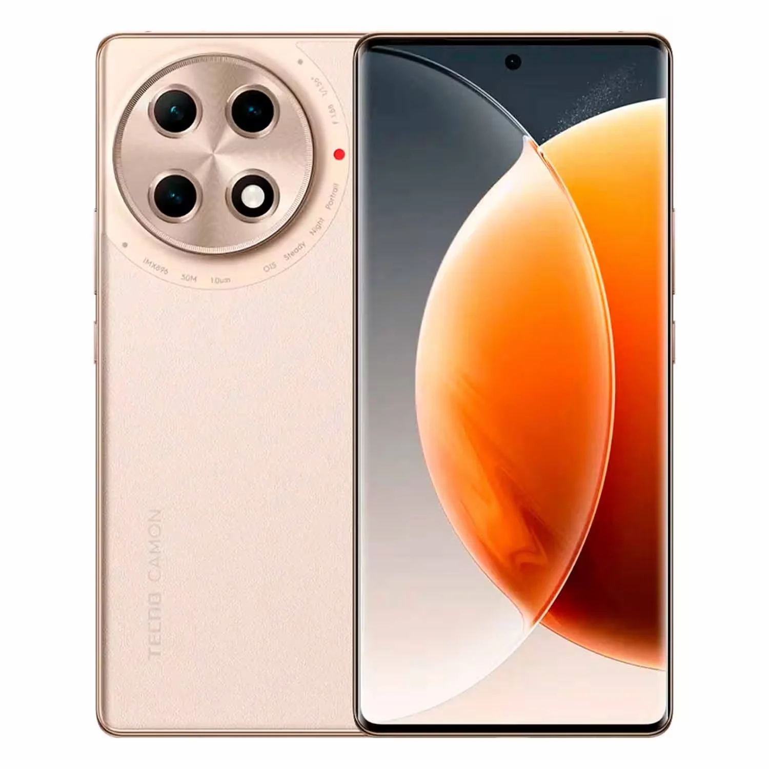 Smartphone Tecno Camon 30S Pro CLA6 256GB 8GB RAM Dual SIM Tela 6.78" - Dourado
