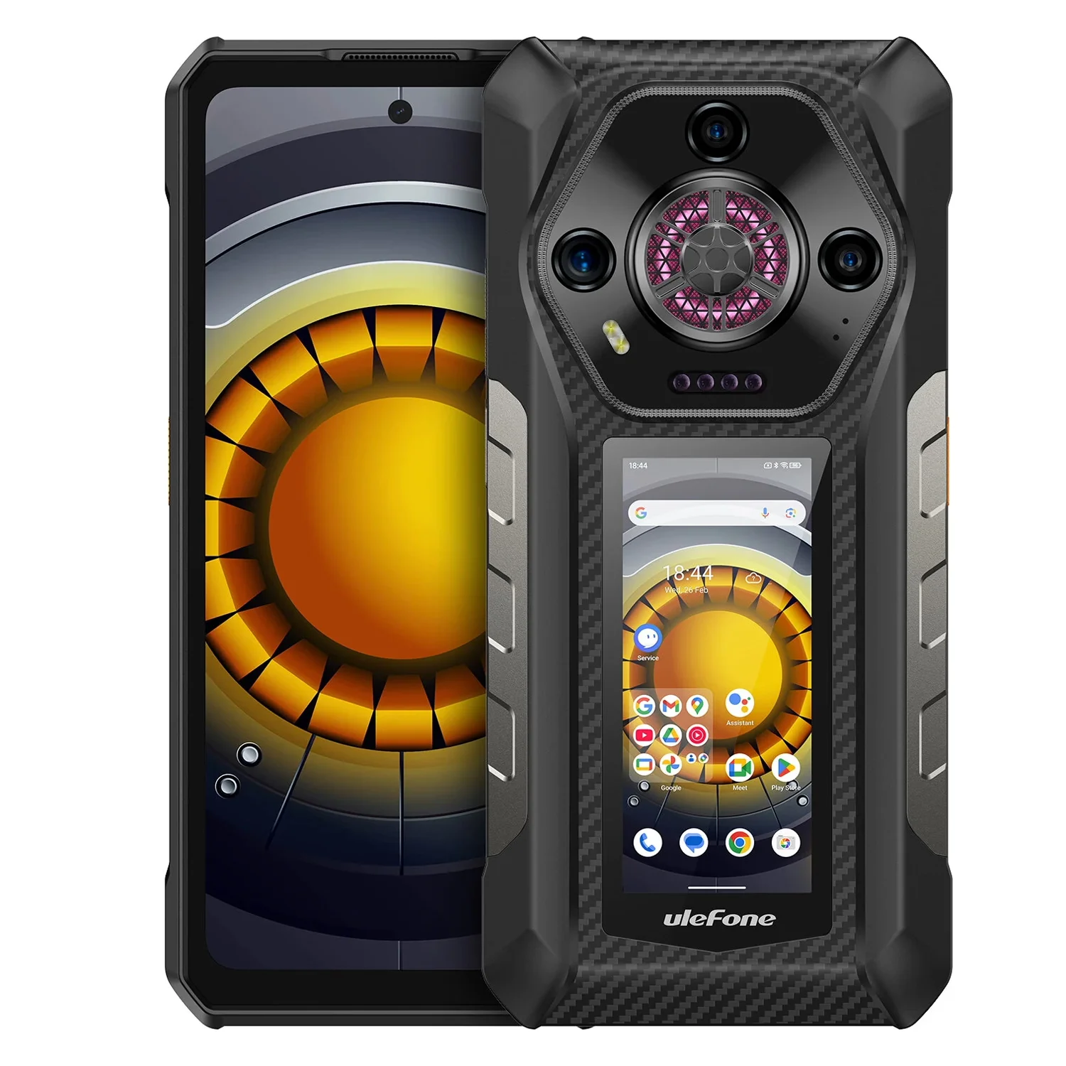 Smartphone Ulefone Armor 30 Pro 5G 512GB 16GB RAM Dual SIM NFC Tela 6.95" - Preto
