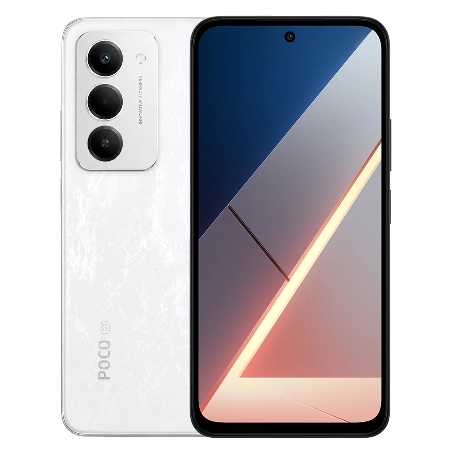 Smartphone Xiaomi Poco M8s 5G Global 128GB 6GB RAM Dual SIM Tela 6.9" - Branco