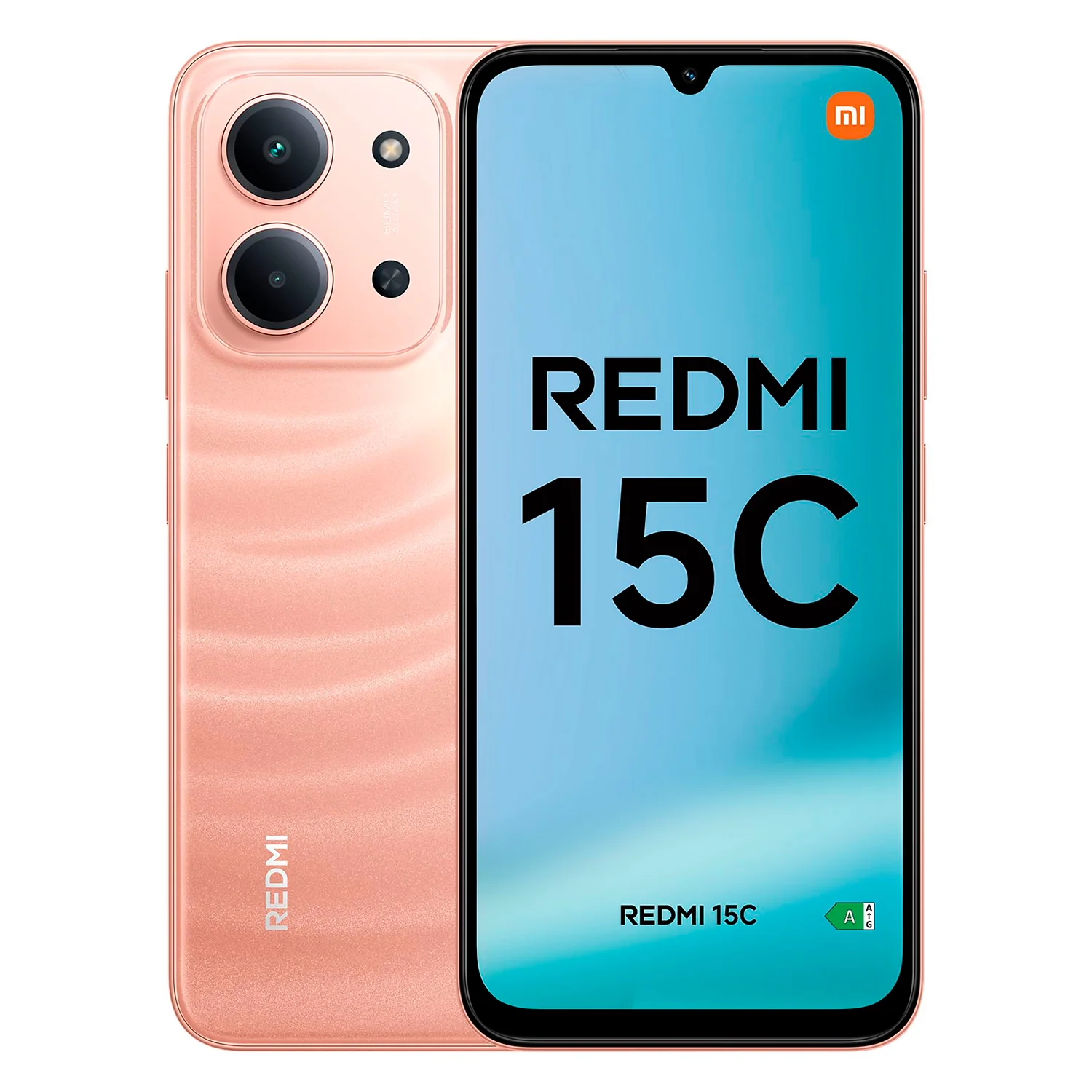 Smartphone Xiaomi Redmi 15C Global 128GB 4GB RAM Dual SIM NFC Tela 6.9" - Laranja (Lacre Pequeno)