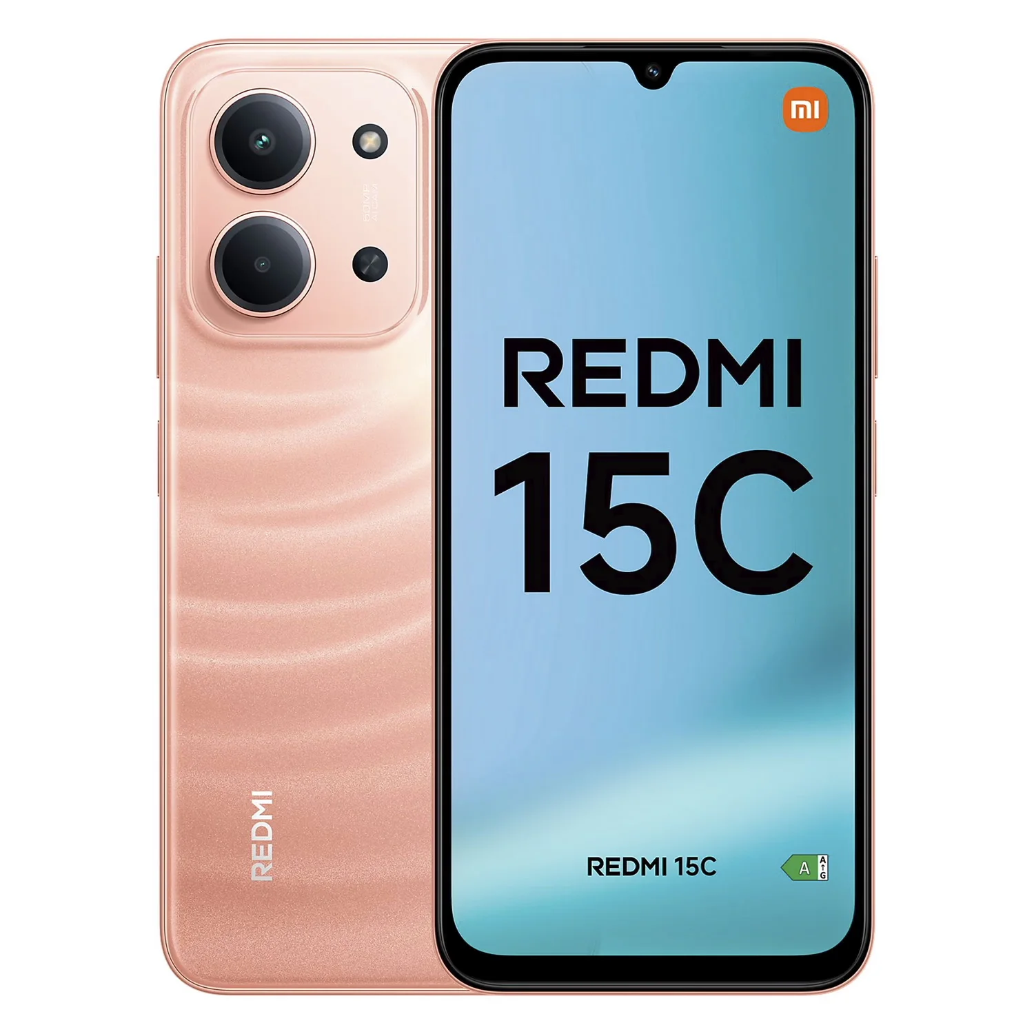 Smartphone Xiaomi Redmi 15C Global 256GB 8GB RAM Dual SIM Tela 6.9" - Laranja