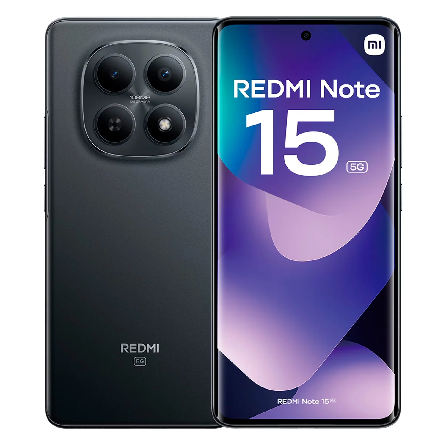Smartphone Xiaomi Redmi Note 15 5G Global 256GB 8GB RAM Dual SIM Tela 6.77" - Preto