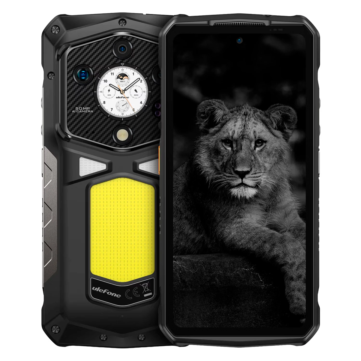 Smarttphone Ulefone Armor 29 Pro 5G 512GB 16GB RAM Dual SIM Tela 6.67" - Preto