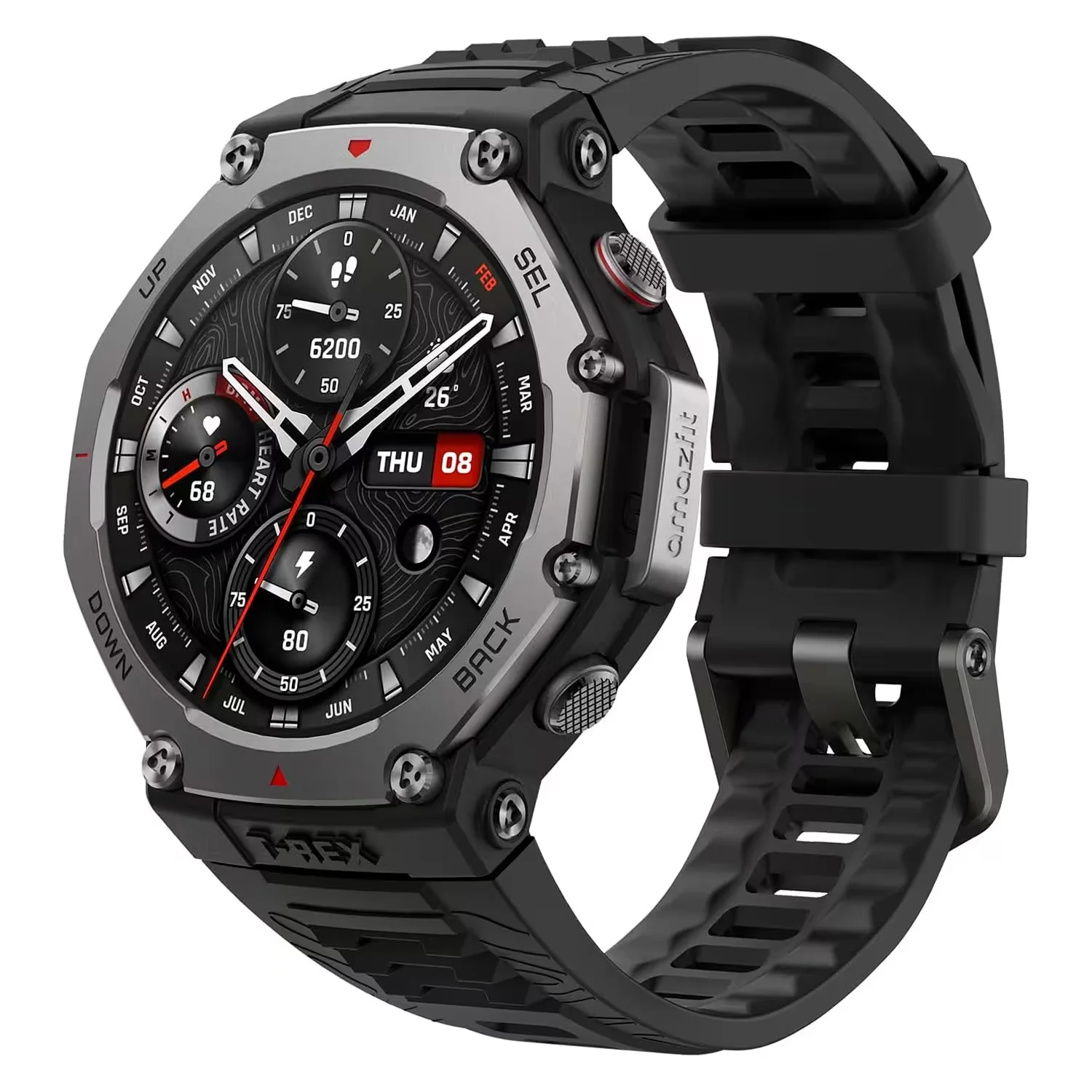Smartwatch Amazfit T-Rex 3 A2323/22 - Preto