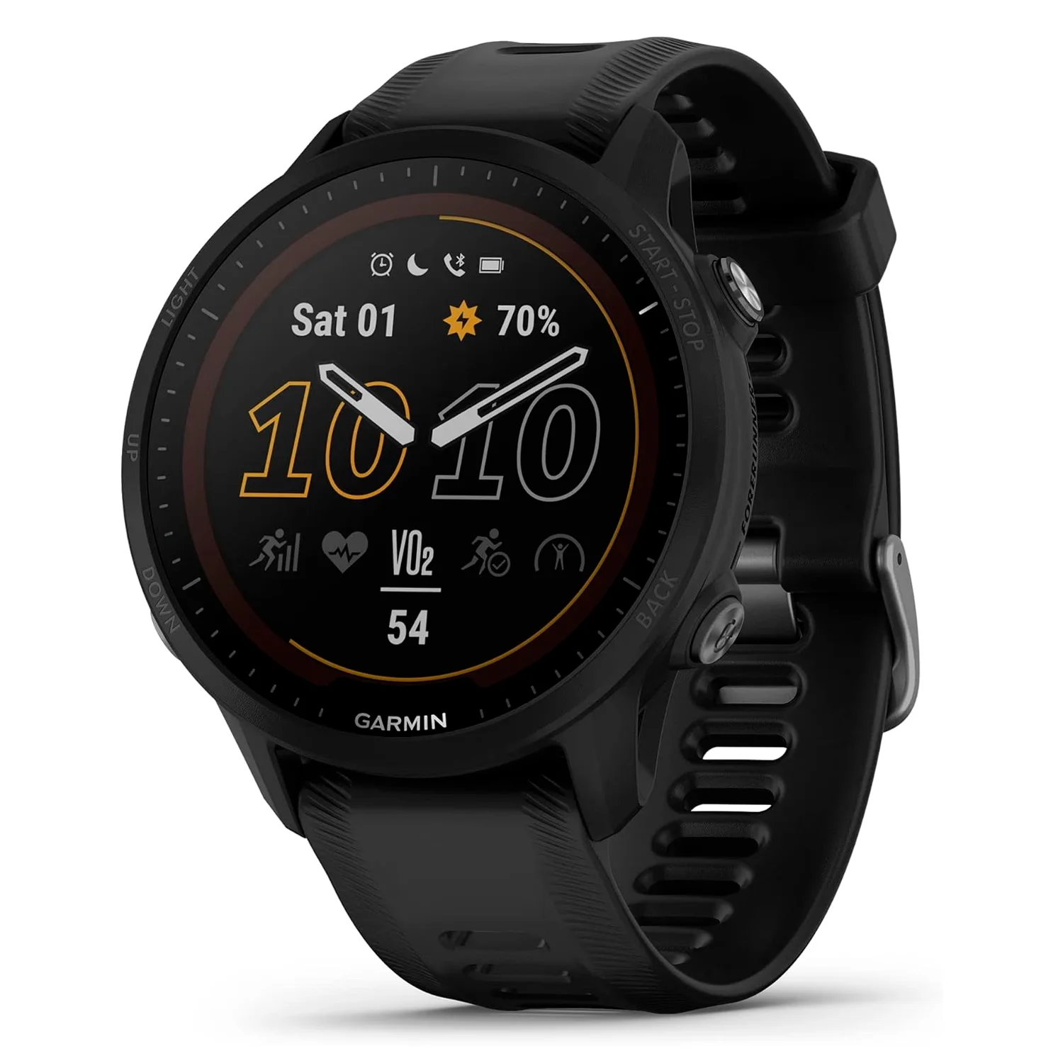 Smartwatch Garmin Forerunner 955 Solar 010-02638-00 - Preto