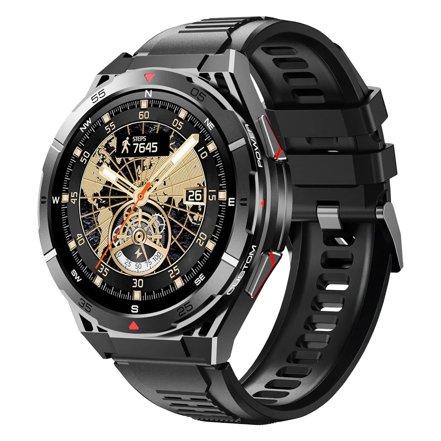 Smartwatch Oukitel BT12 46mm - Preto
