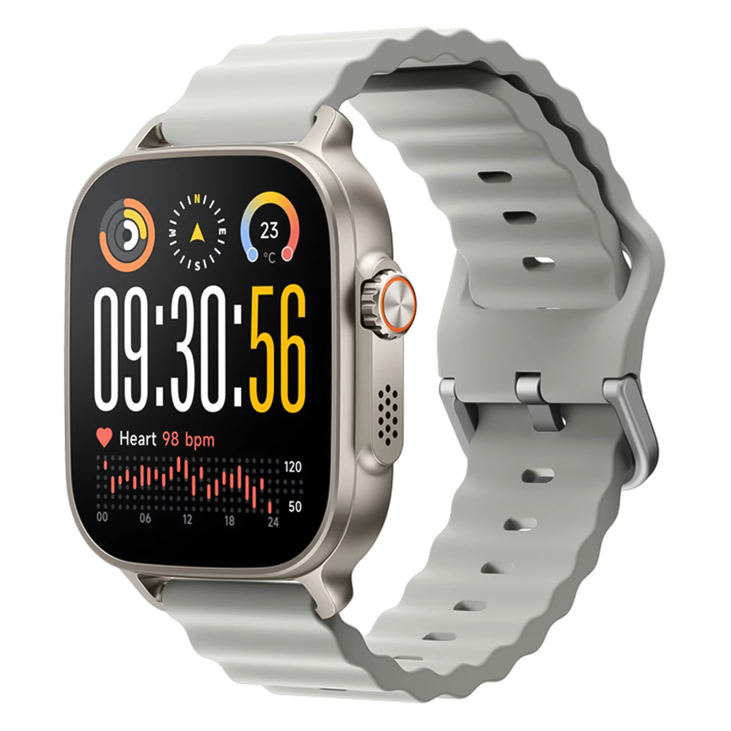 Smartwatch Realme Watch 5 RMW2501 - Prata Titânio