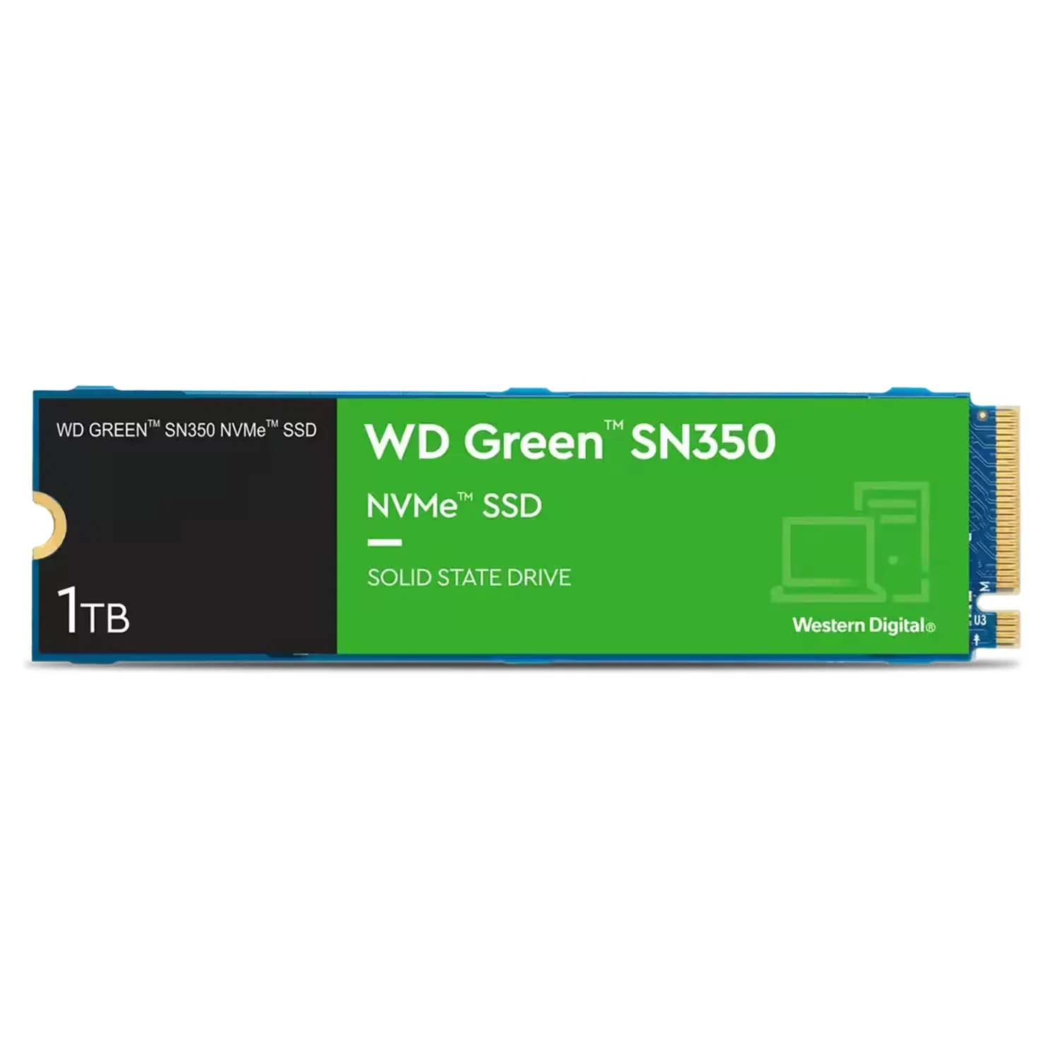 SSD M.2 Western Digital SN350 1TB NVMe PCIe Gen 3 - WDS100T3G0C
