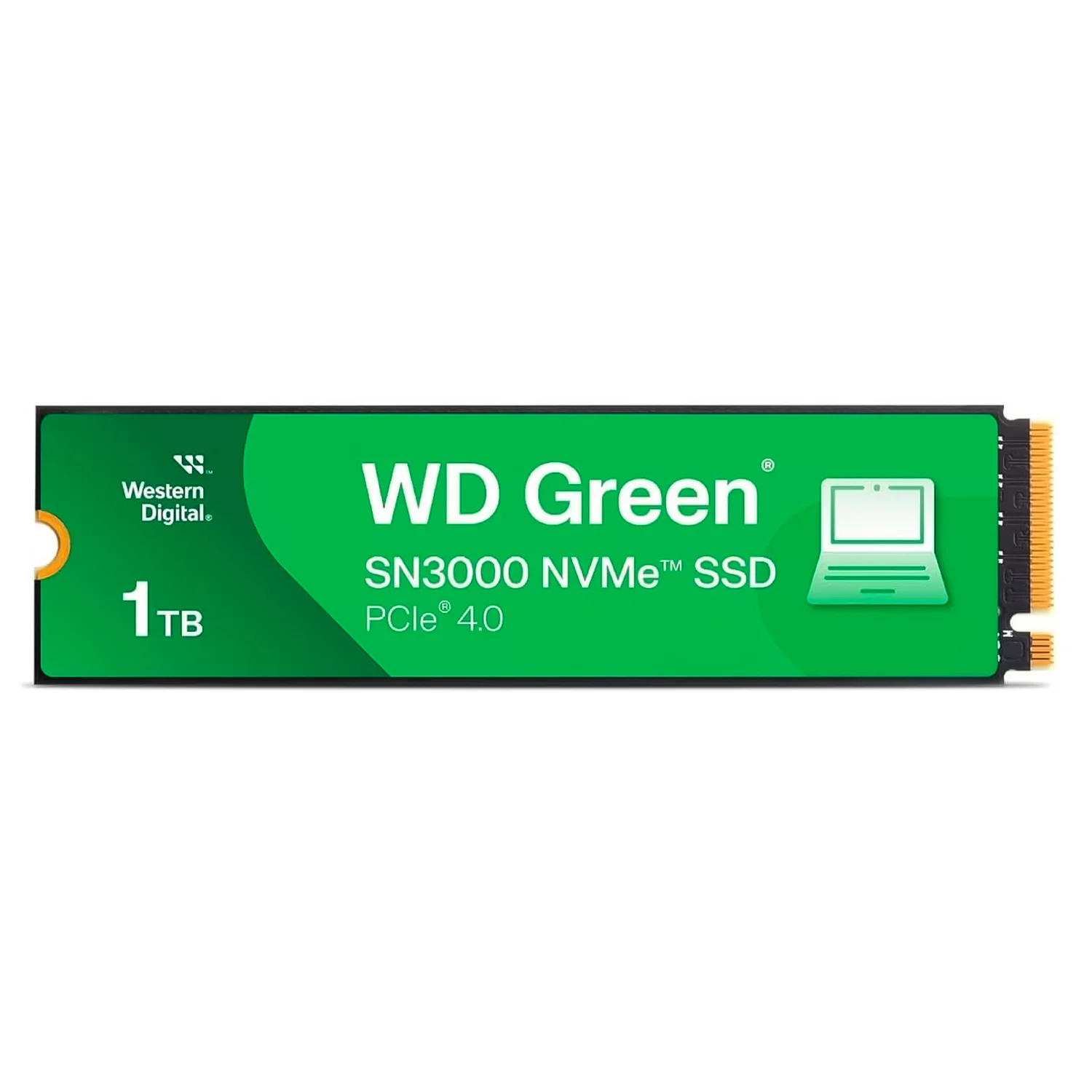 SSD M.2 Western Digital WD Green SN3000 1TB NVMe PCIe Gen4 - WDS100T4G0E