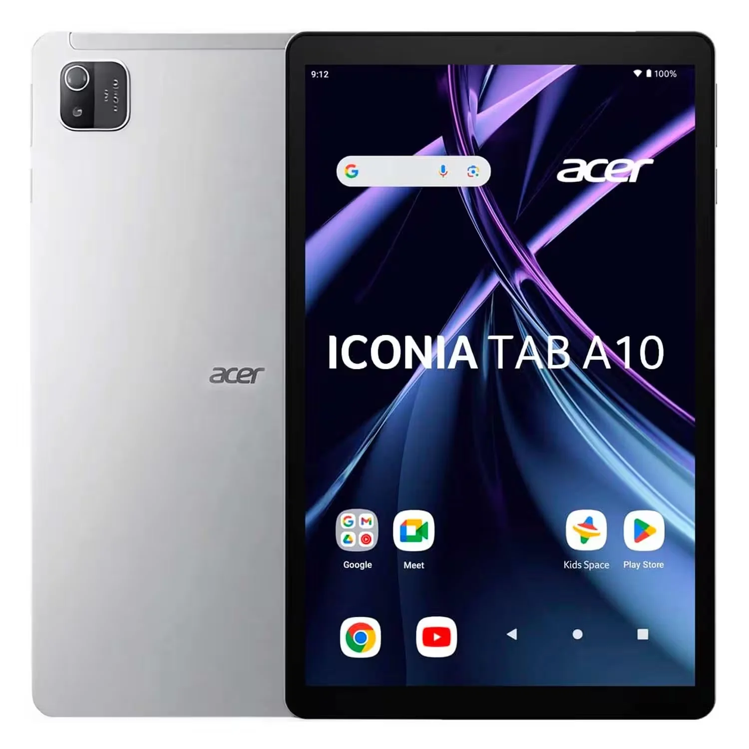 Tablet Acer Iconia Tab A10 Tela 10.1" 128GB 4GB RAM - Prata