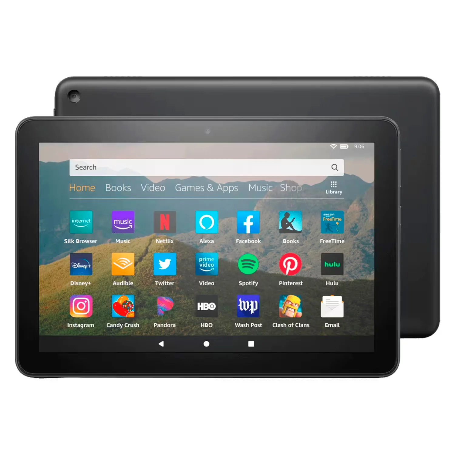 Tablet Amazon Fire HD8 12ª Geração Tela 8" 64GB - Preto