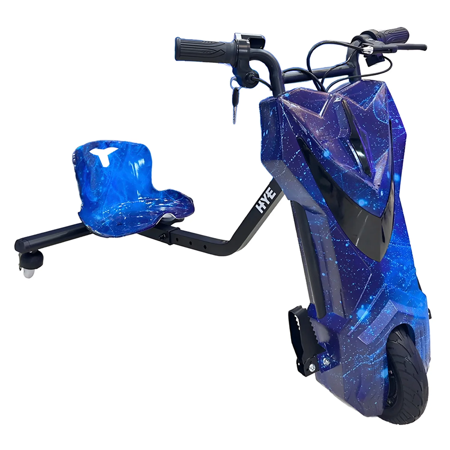 Triciclo Elétrico HYE HY-TR02 8.5" 250W - Azul Galaxy