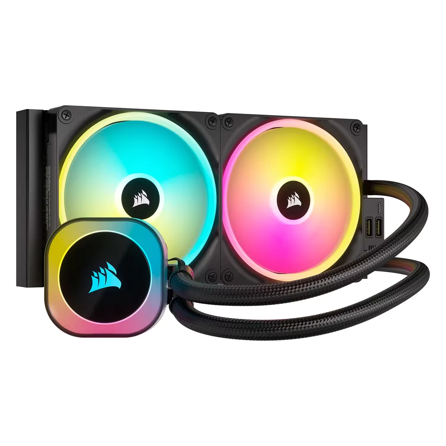Water Cooler para Processador Corsair iCUE Link H115i CW-9061002-WW RGB - Preto