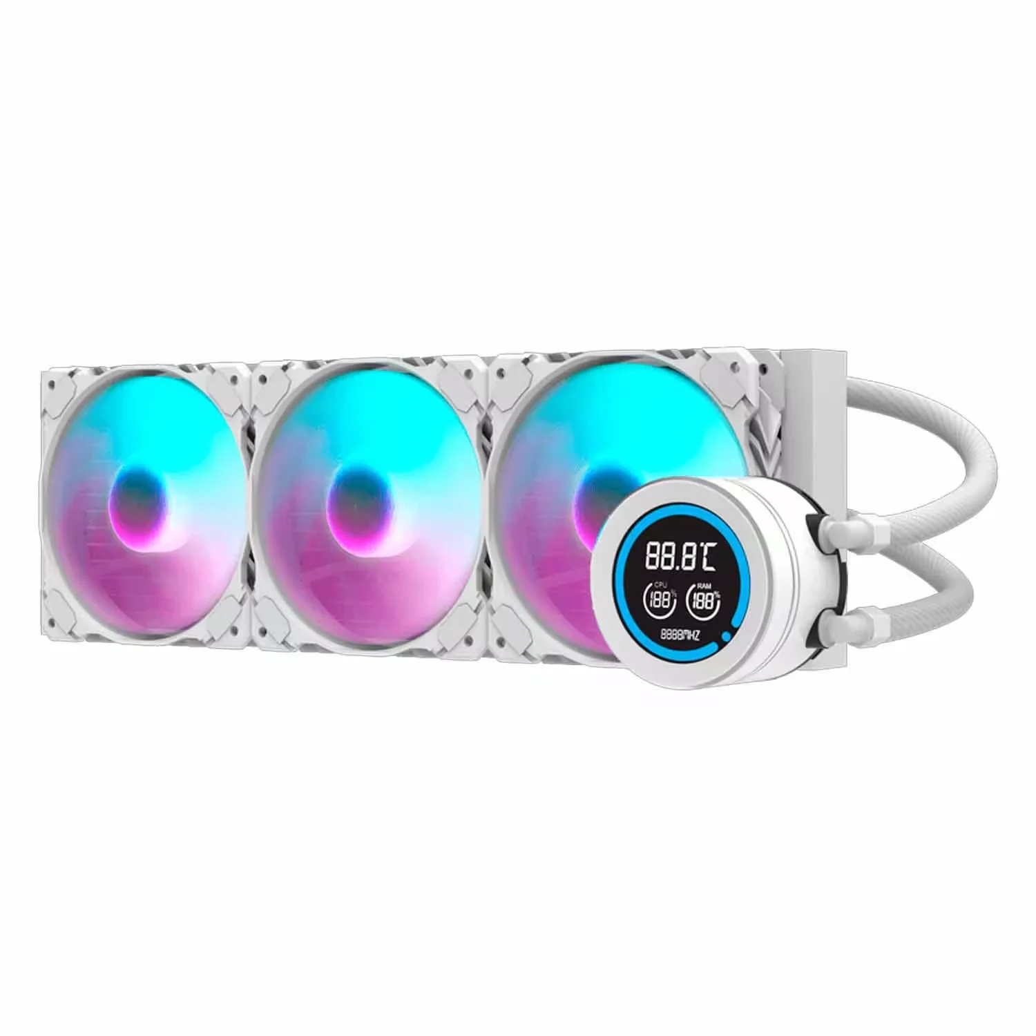 Water Cooler para Processador darkFlash Nebula DN360D RGB - Branco
